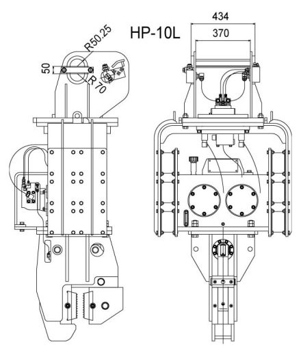 Sheetpilers HP-10L